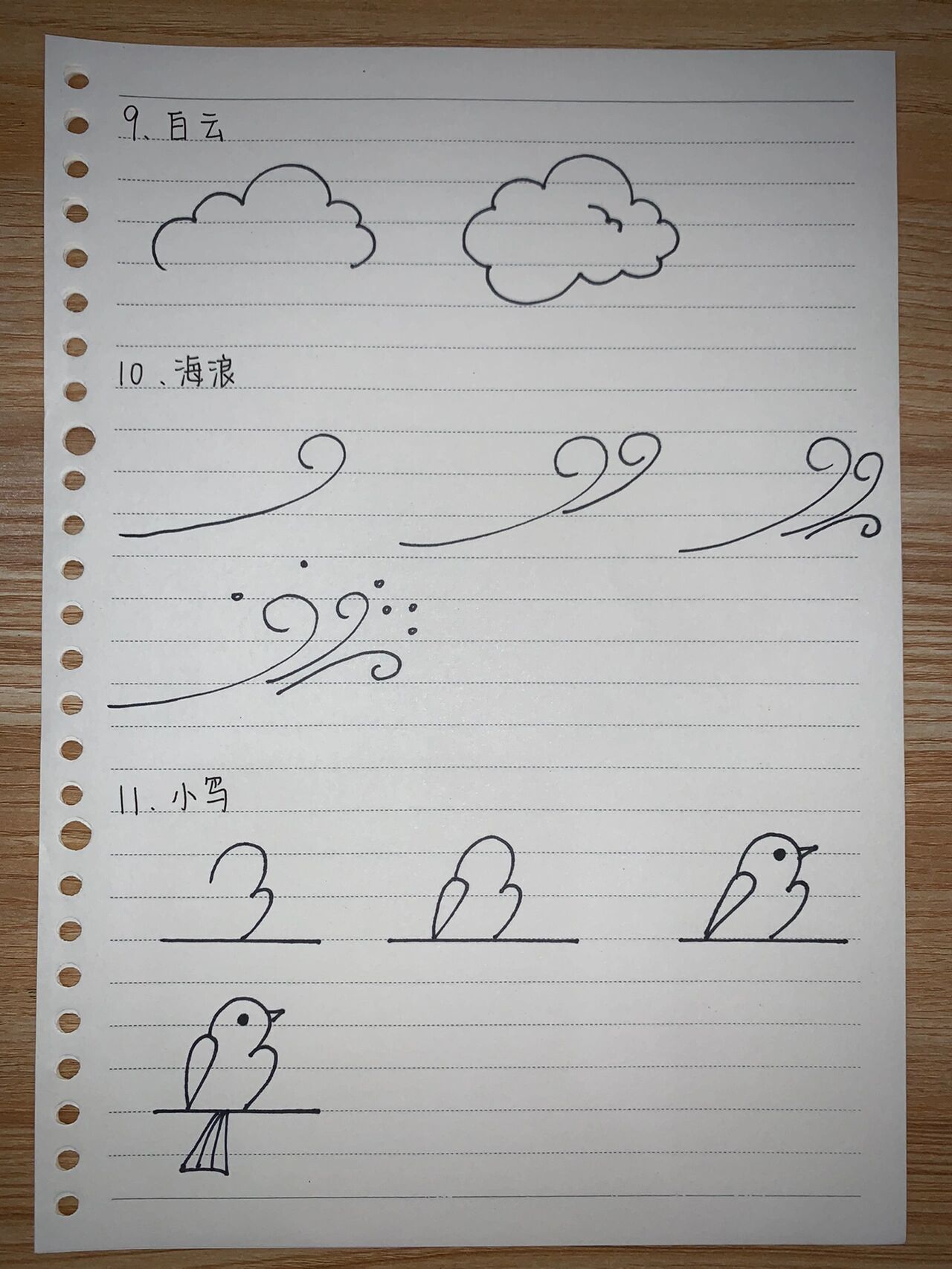 小学语文板书常用简笔画教程(一) 纯手工制作,新鲜出炉!