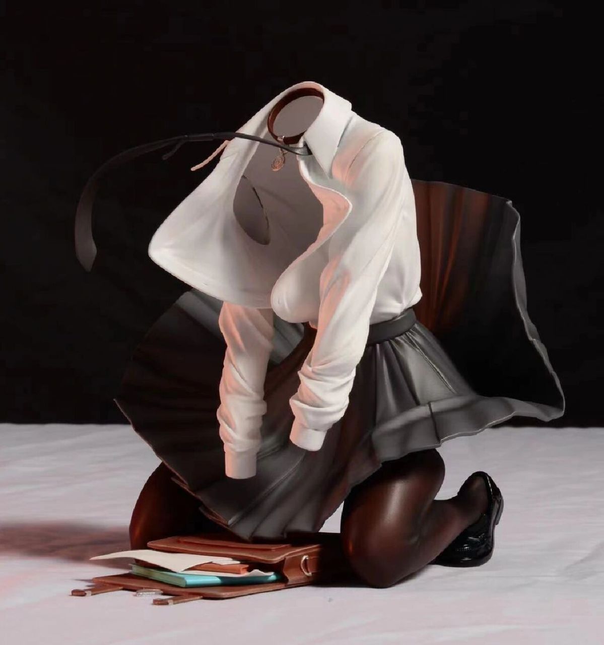 【预订】尺玉 x 画画的花噎菜《起风了》真空透明人少女第二弹!高14.