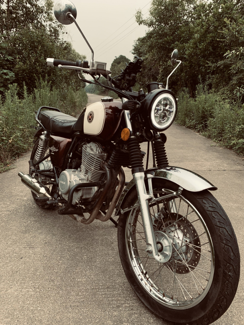 它又来了"欧版440" 鑫源400后又一款复古很足的产品,欧版440 纯粹的