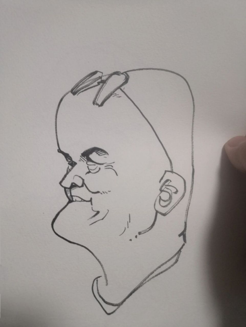 涂鸦张史国良大师 #小4漫画# #原创漫画# #史#国良#漫画肖像