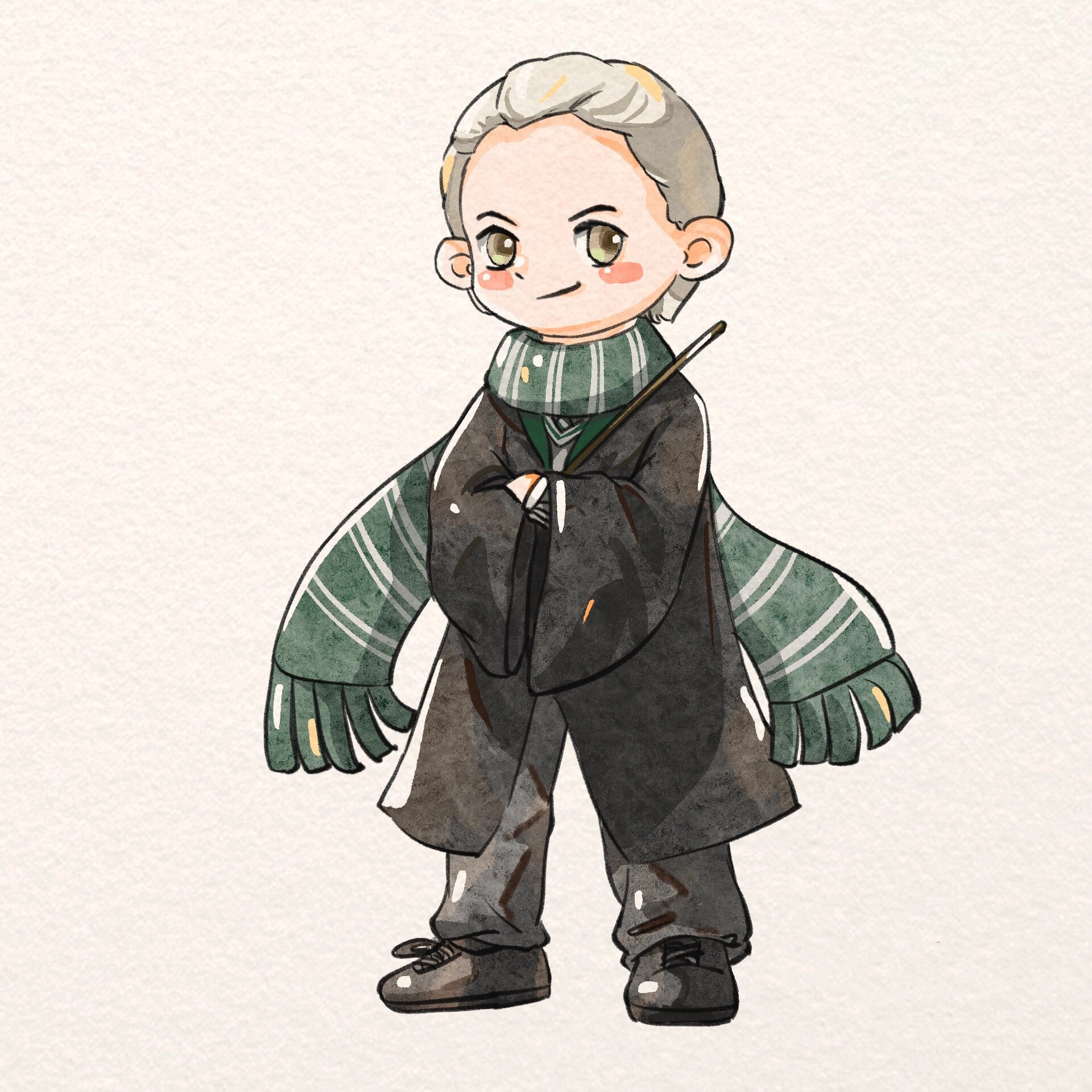 哈利波特主题插画