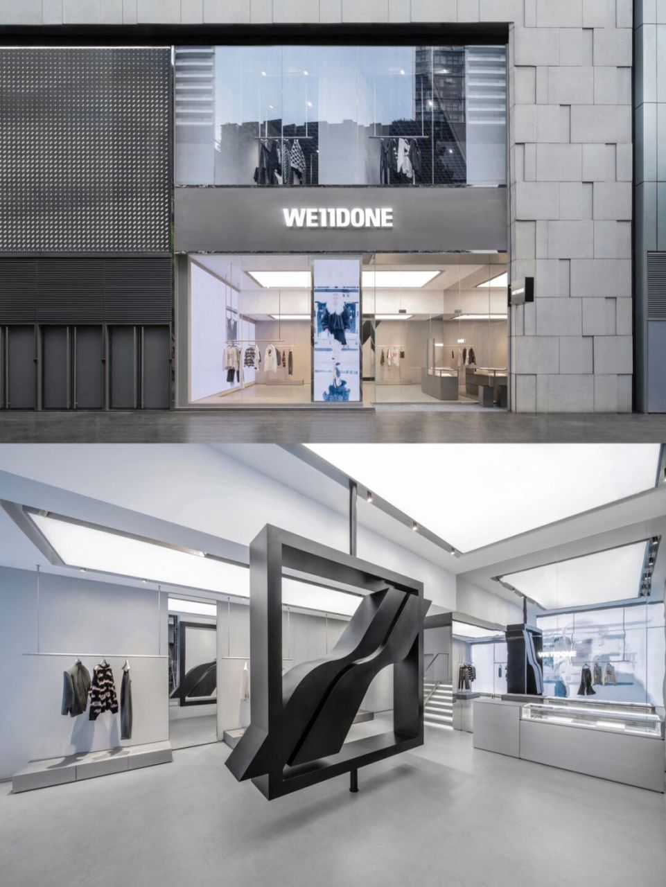 we11done全国首家零售店登陆深圳万象天地 - 韩国潮流服饰品牌we11