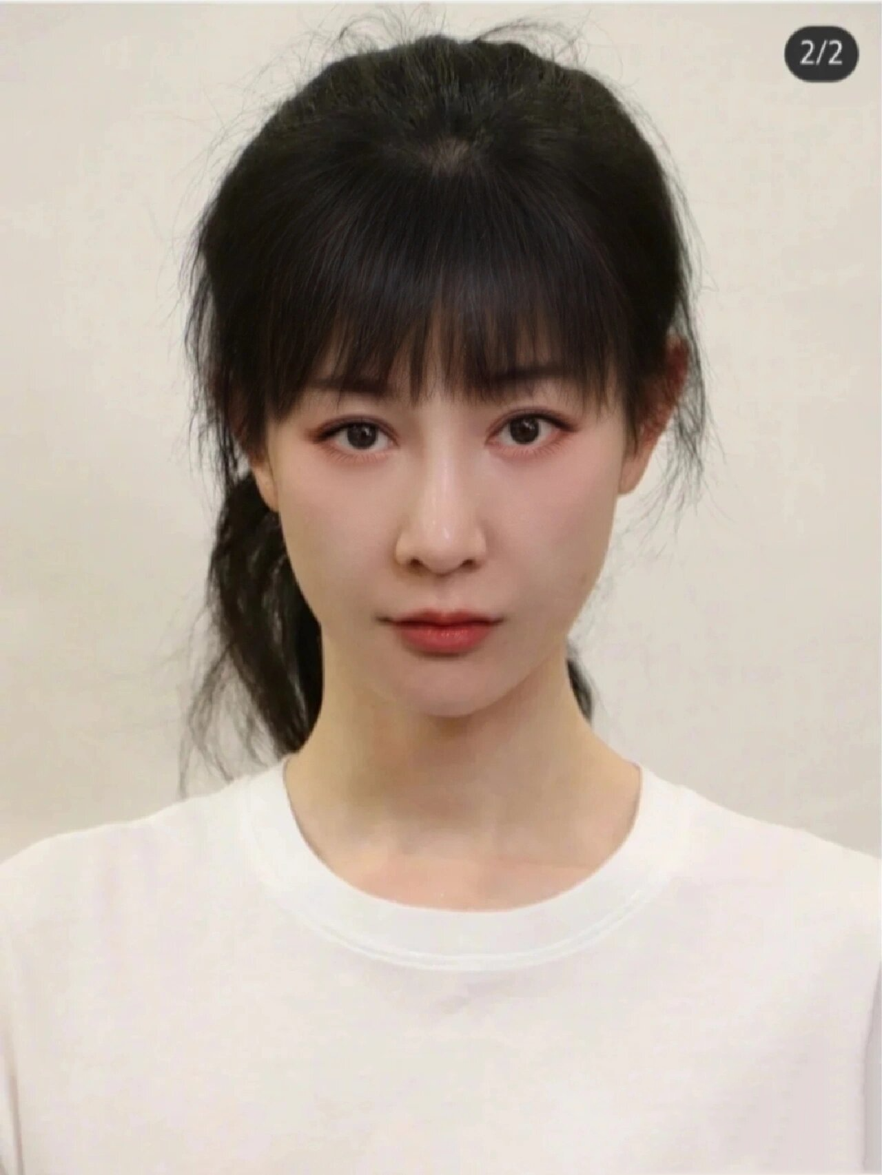 还原一下张檬的美貌 她没整容前多漂亮啊!
