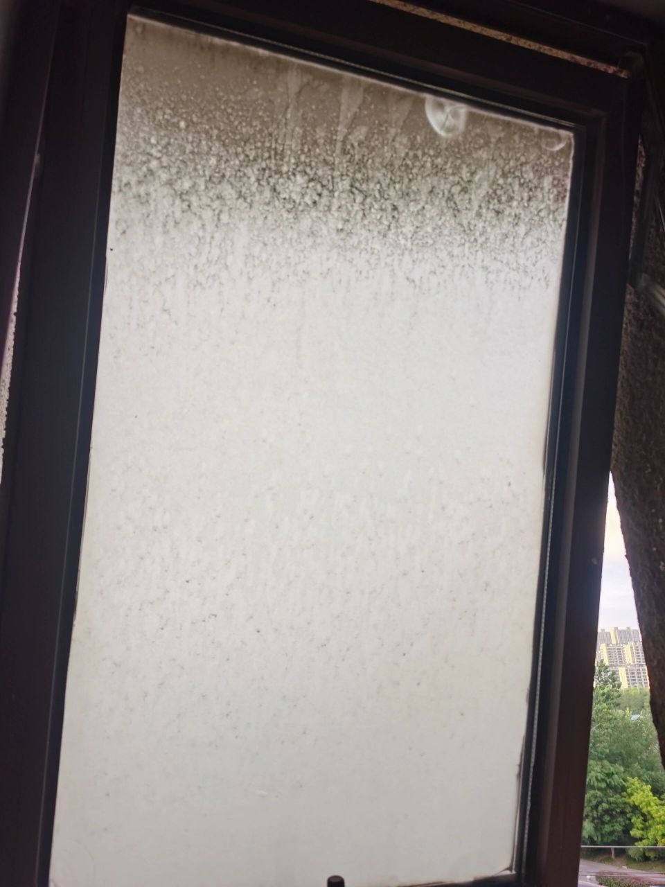 这种向上推的窗户你们都是怎么打扫干净的呢?