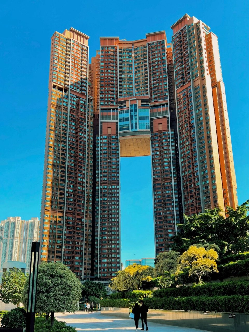 香港最高楼icc  高级住宅 君临天下 凯旋门