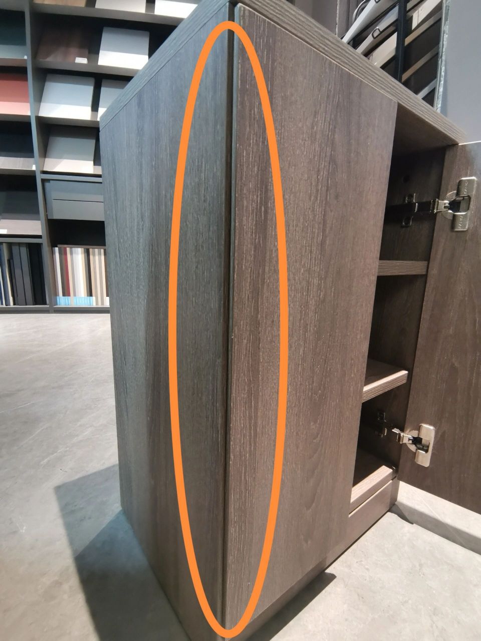 "海棠角"一次我们听看最多的是在瓷砖上墙铺贴对缝中,那么全屋定制