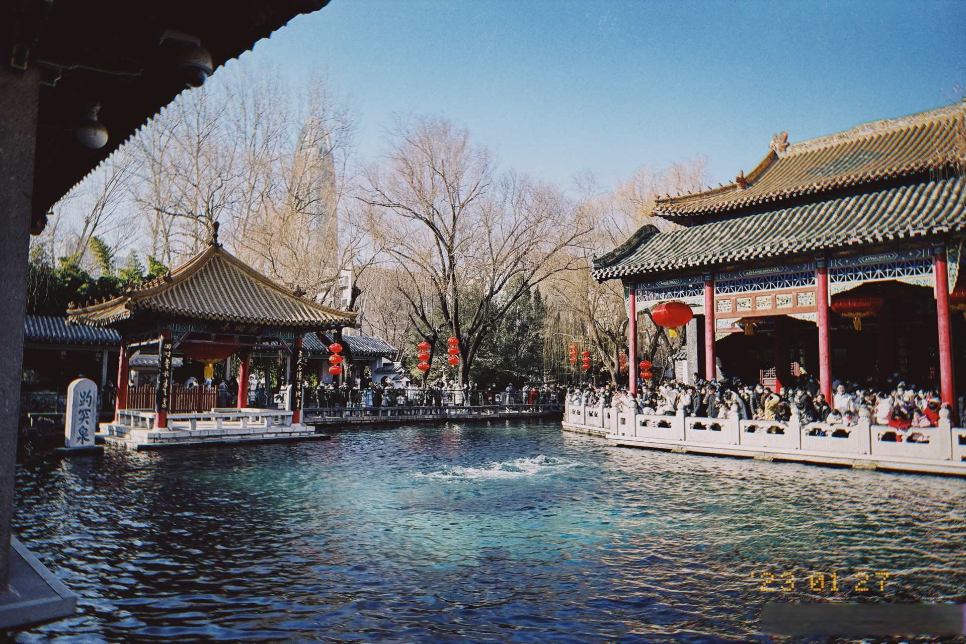 浩克山东欢迎您# 又来趵突泉啦,吹爆!