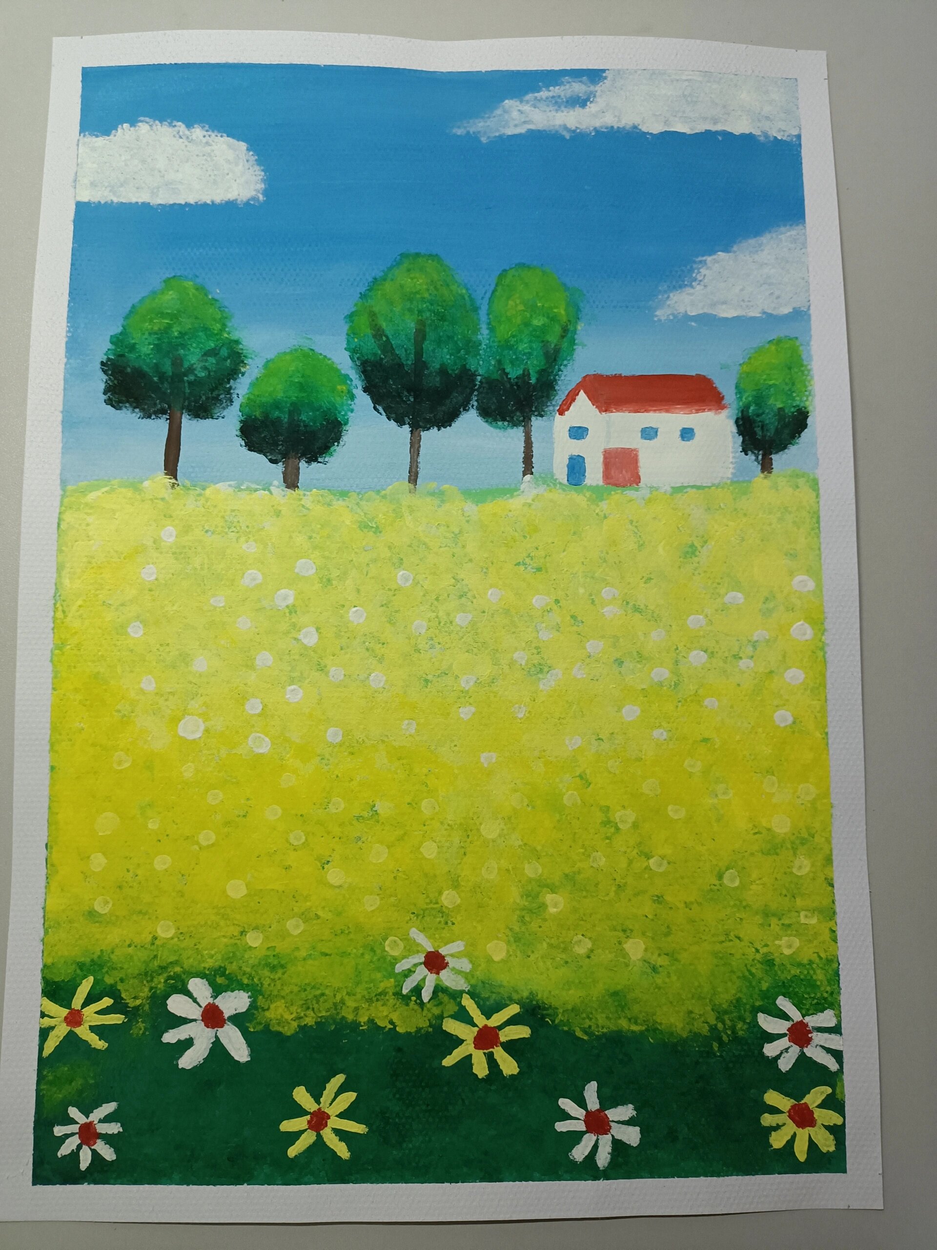 学前教育水粉画