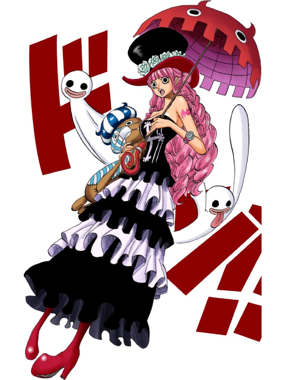 [海贼王]幽灵公主--佩罗娜 中文名称:佩罗娜 日文名称:ペローナ 英文