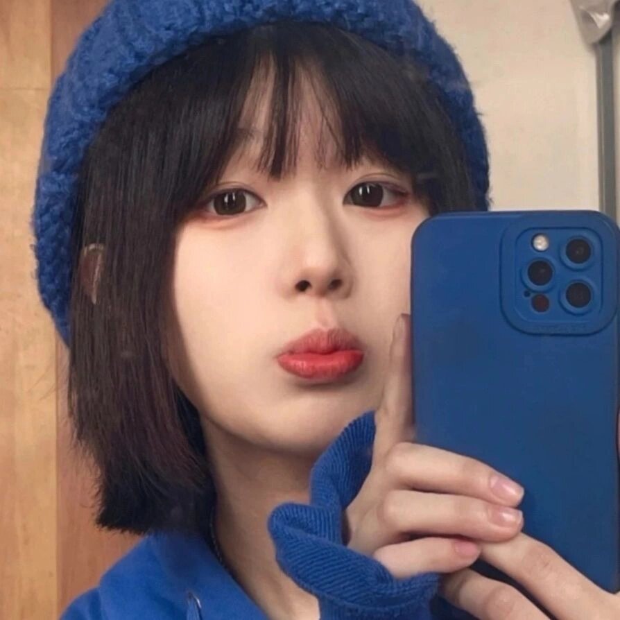 干净|文艺|温柔 蓝色系女头:蓝天与海