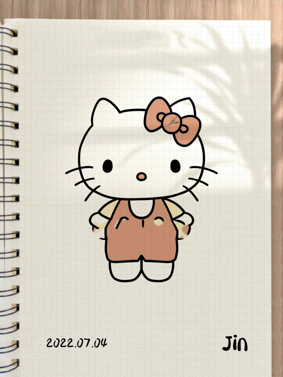简笔画教程|三丽鸥|hellokitty|凯蒂猫 7215未经允许92盗图