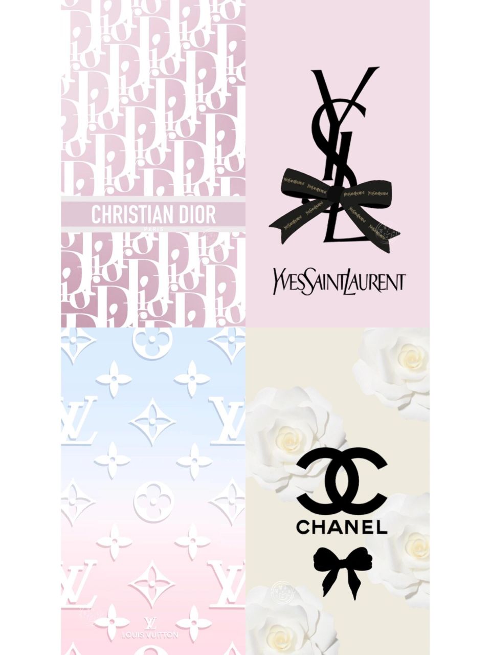 ysldior壁纸高清|chanel图案lv迪奥香奈儿 二创壁纸9215商用60