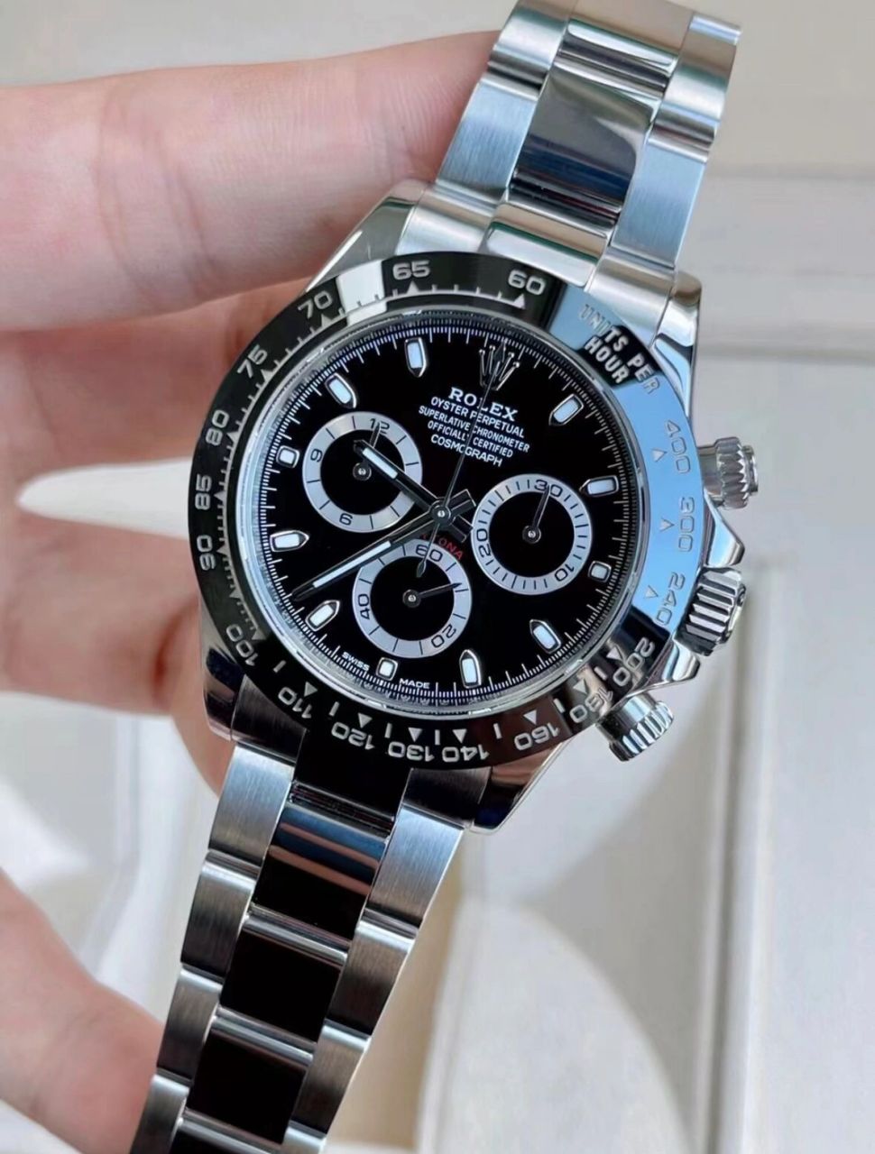 rolex劳力士迪通拿黑陶迪 116500ln-0002俗称黑陶迪,黑熊猫,20以下最