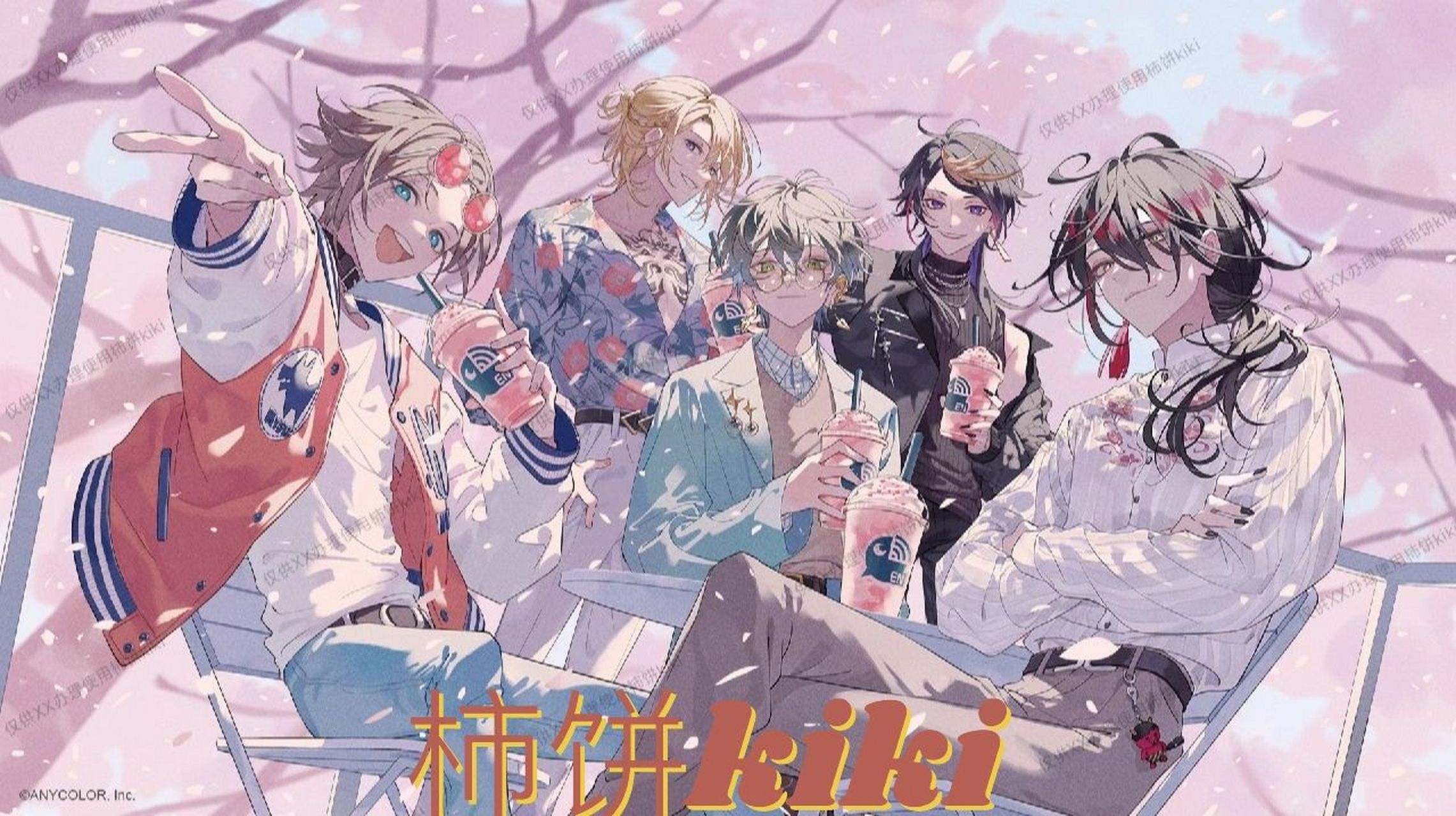luxiem樱花祭壁纸还挺好看的 买的是mysta的音声,这个壁纸我已经不想