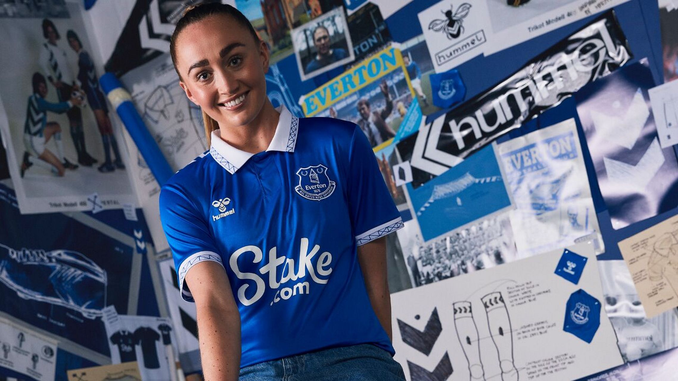 埃弗顿发布2023-24赛季主场球衣 #足球#0202#小红书竞技场#02