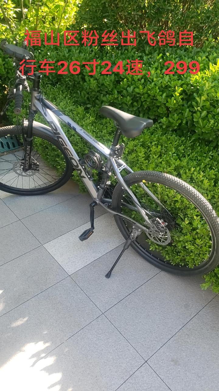福山区粉丝出飞鸽自行车26寸24速299.山地自行车推荐 爱生活爱骑行