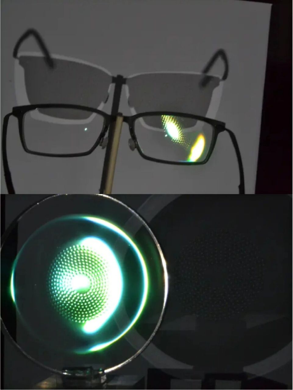 92周边离焦与新乐学相似: ①398个点的微透镜离焦光学镜片.