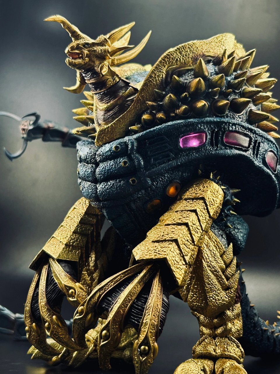 究极超兽 萨乌鲁斯 客单代工制作完成,2023wf展夏季新品,由雕塑家银河