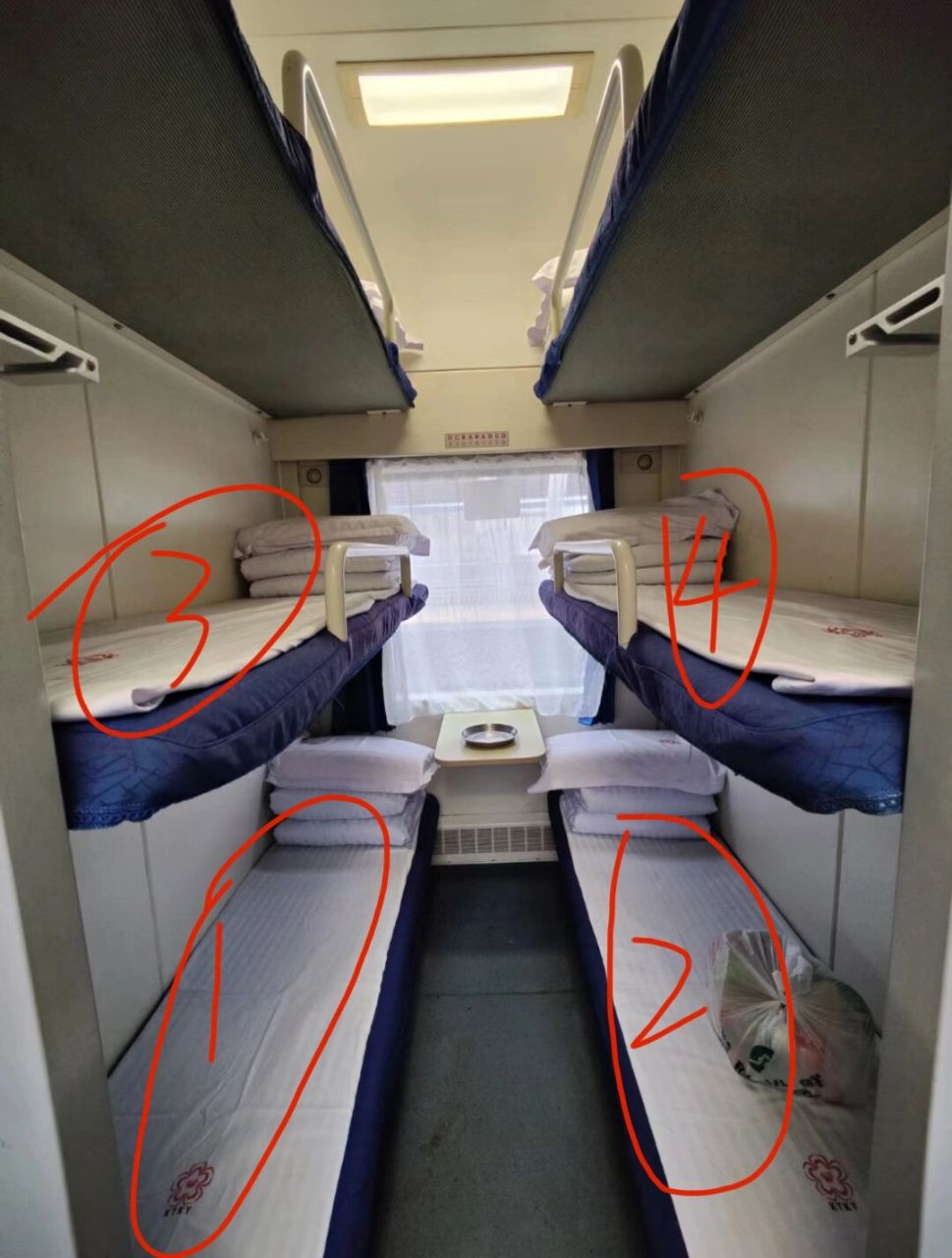 k火车硬卧排号图图片