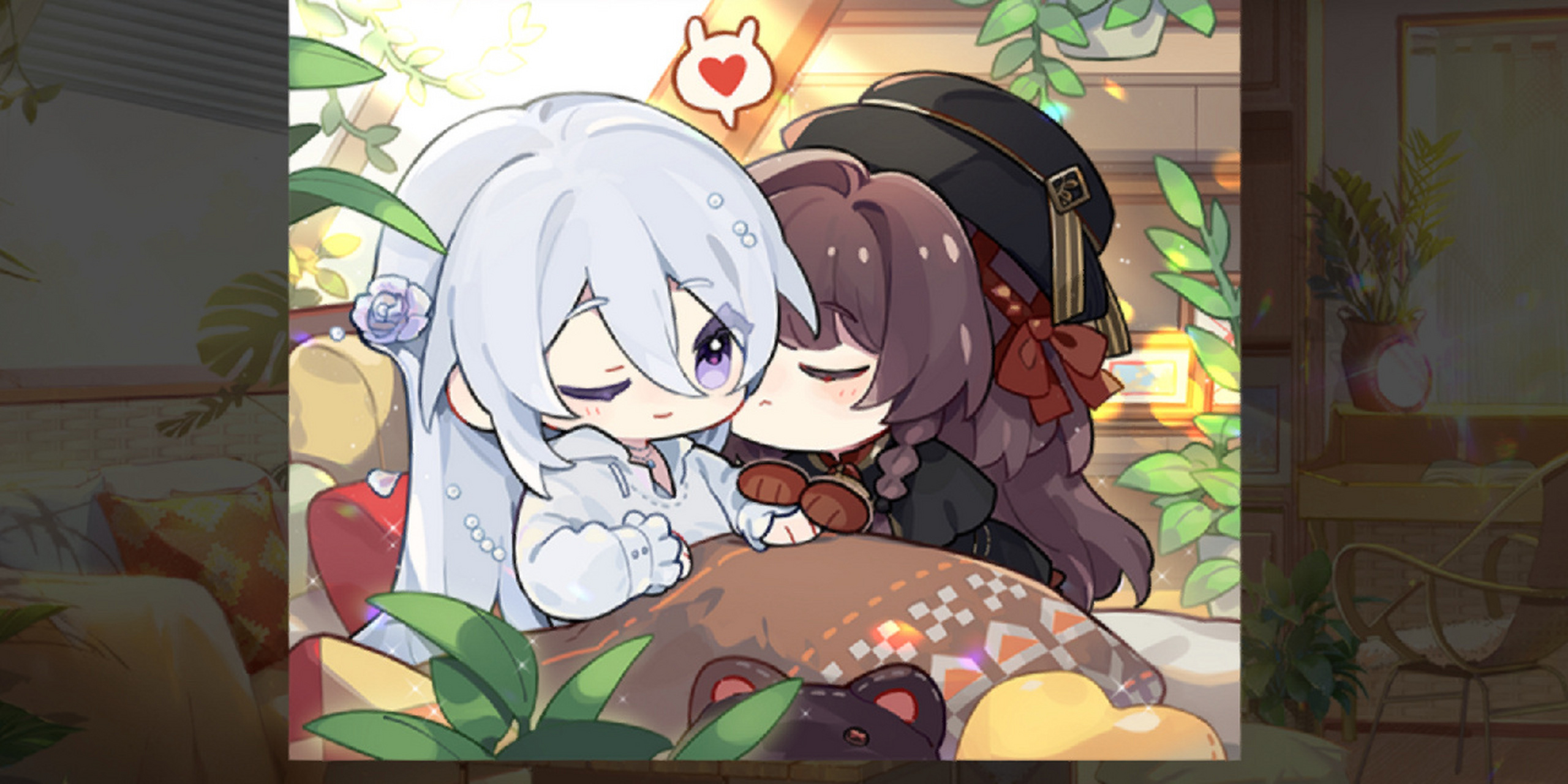 绘旅人|叶瑄生日q版图 这个画师的图一如既往的可爱!