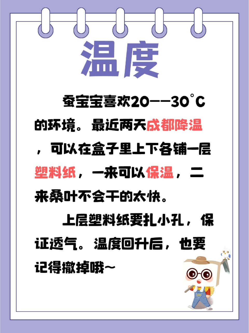 小方听说娃儿们最近都在养蚕 专门给大家准备了养蚕注意事项 一起来