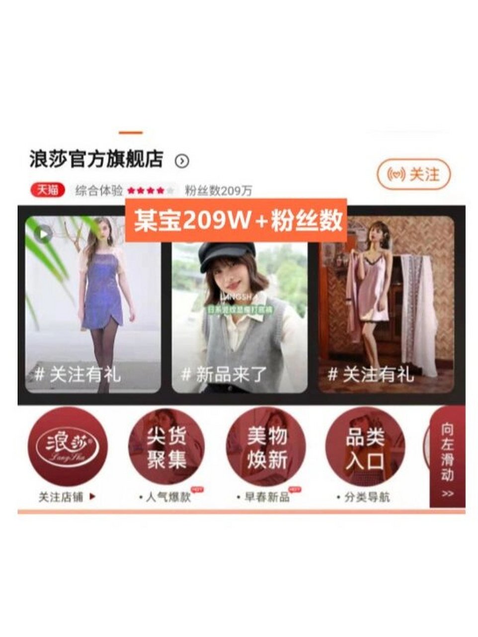 每日认识一个品牌【浪莎袜业】 浪莎langsha 品牌简介 知名袜业品牌