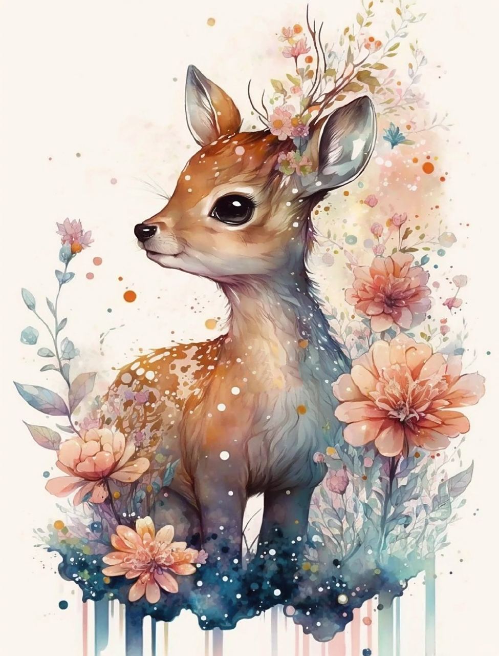 7815小鹿仙子7815 小梅花鹿的眼睛超级漂亮耶