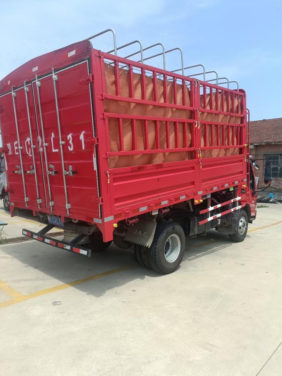 2020年江淮骏铃v6高栏自卸,170马力4.