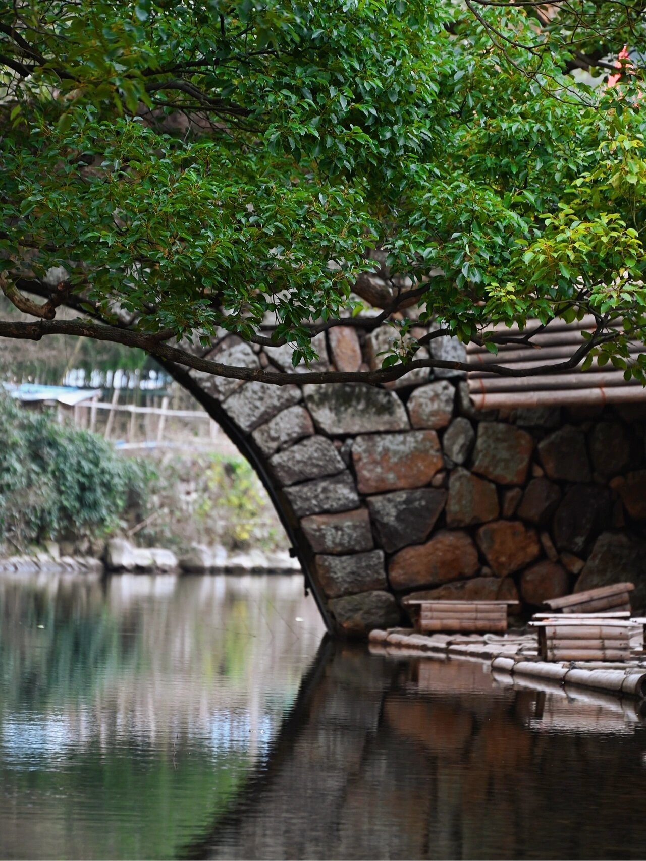 平水溪上 | 网红打卡地 溪上位于绍兴市柯桥区平水镇,风景优美,空气