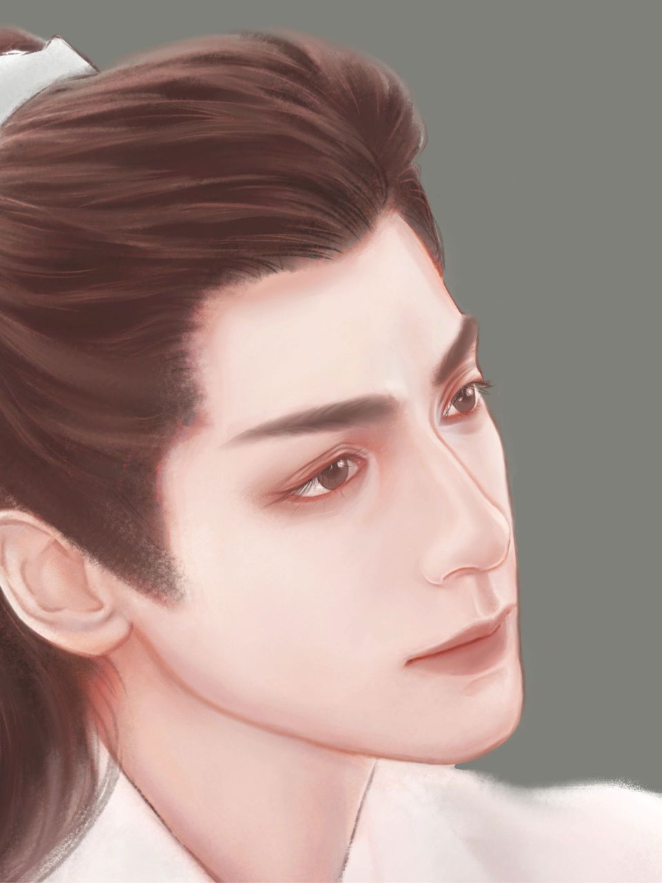 今日手绘罗云熙古装 #澹台烬