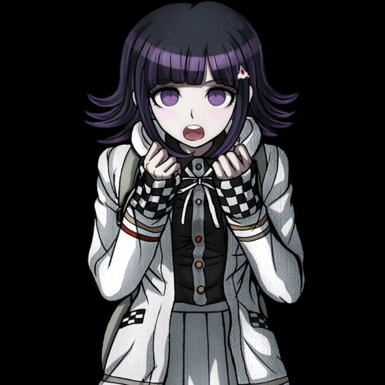 七海千秋的异服立绘(附赠一张比心图)