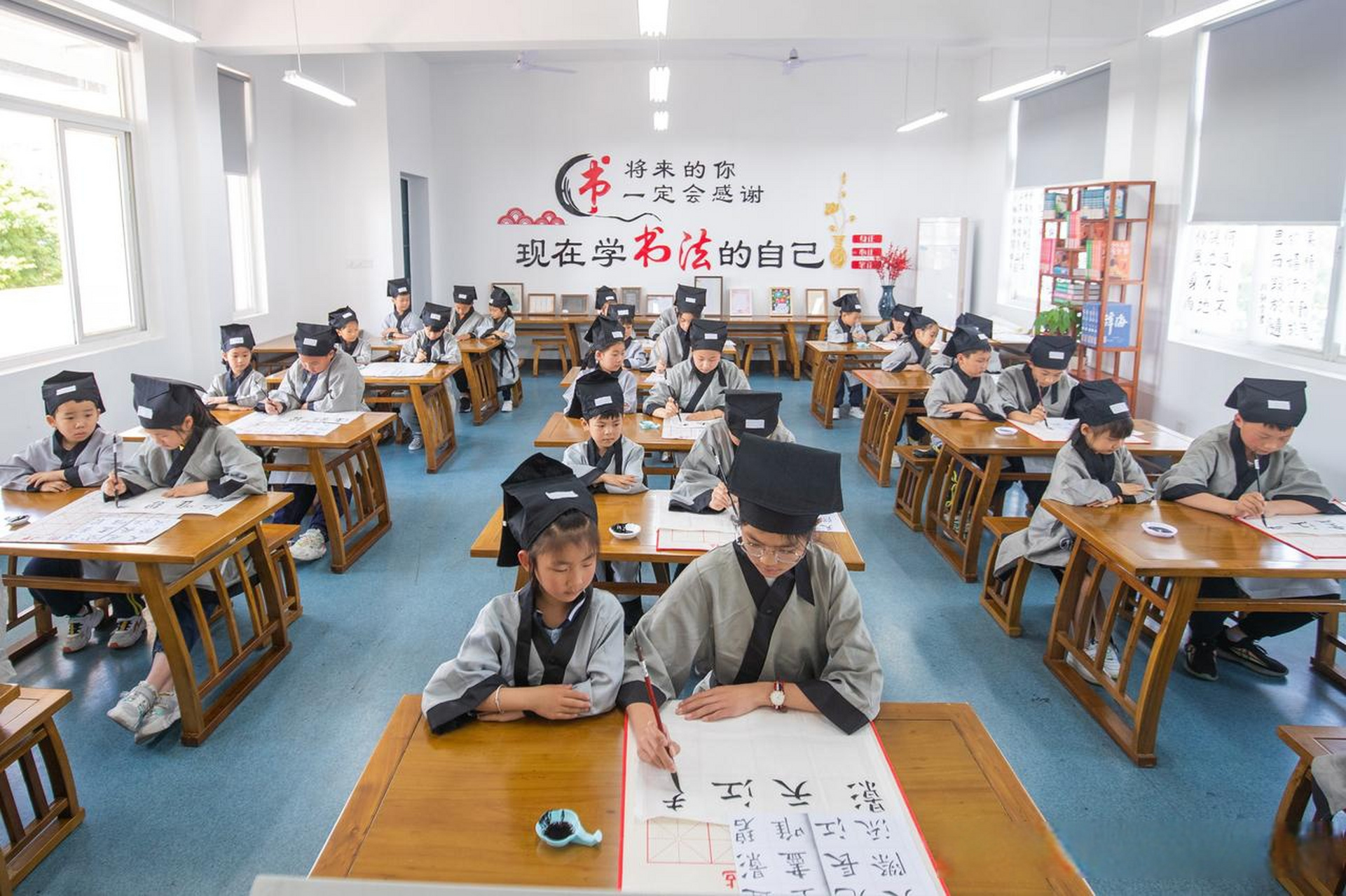 幼儿园国学照片图片