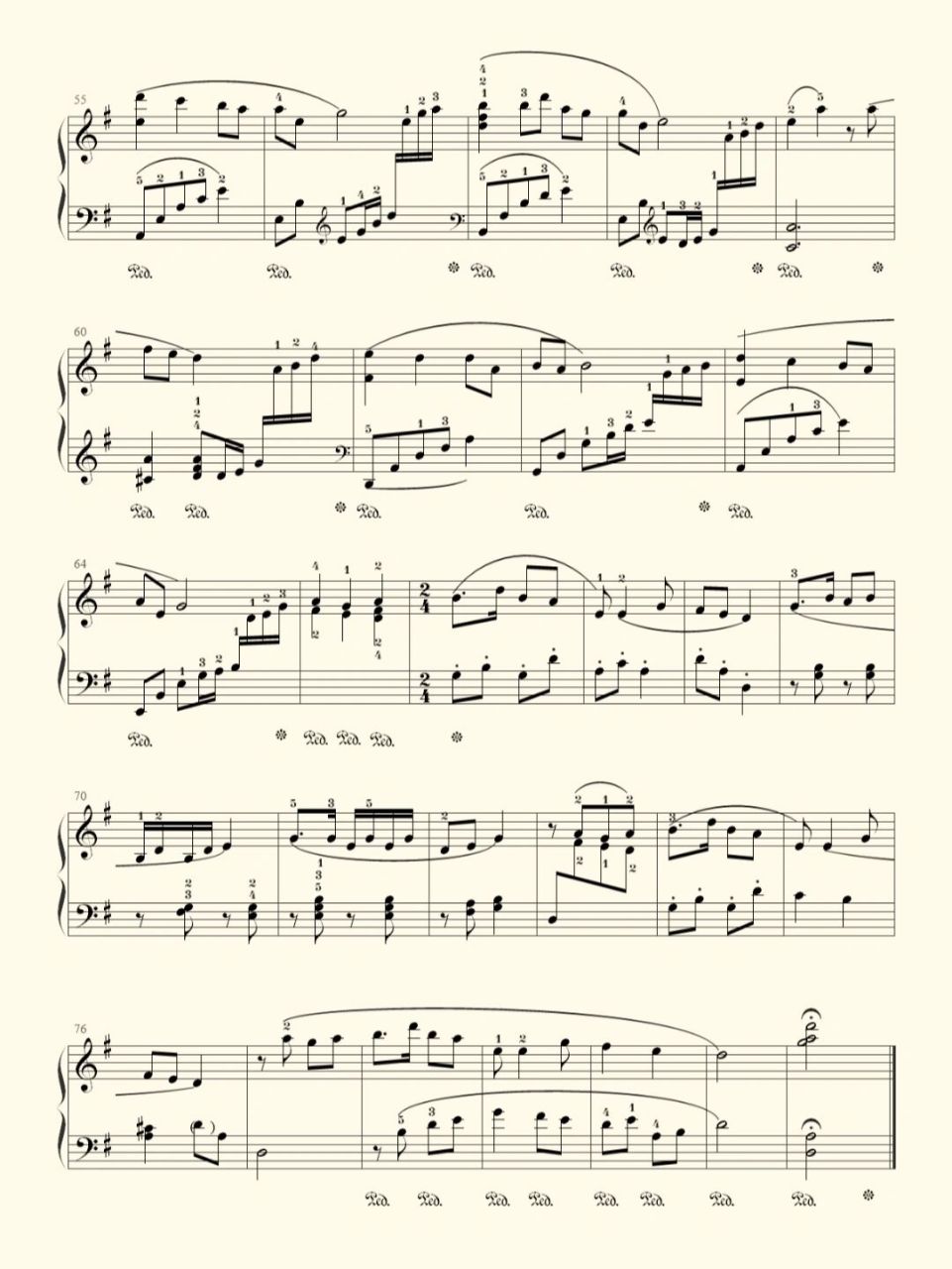 钢琴曲分享|钢基二|北风吹