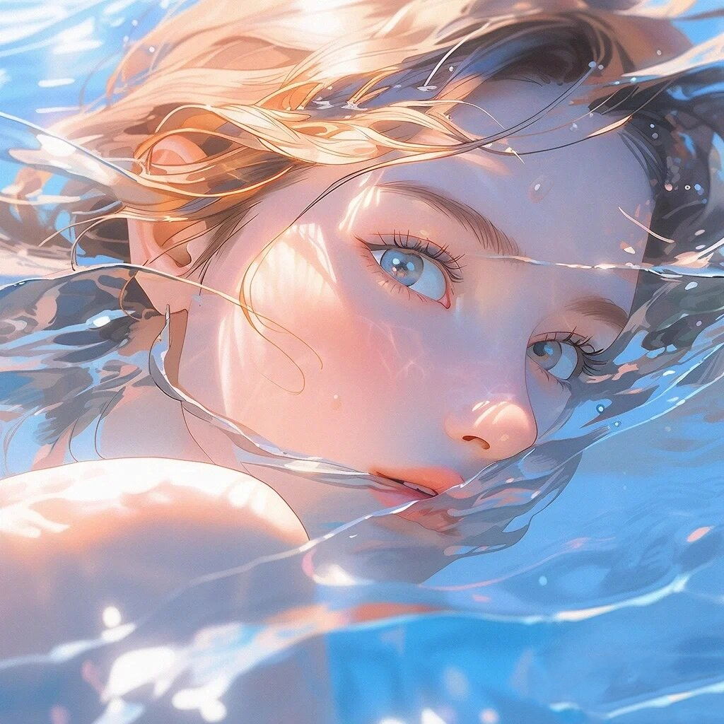 水中头像丨愿你元气满满