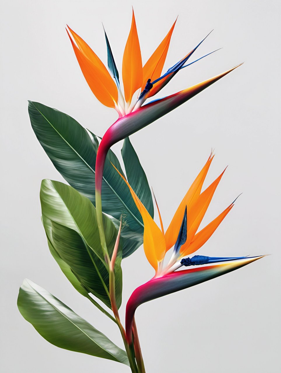 绘画素材211—天堂鸟花  搞得就是艺术        02