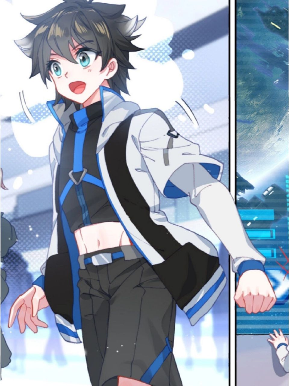 终极斗罗&蓝轩宇壁纸 就问你帅不帅?