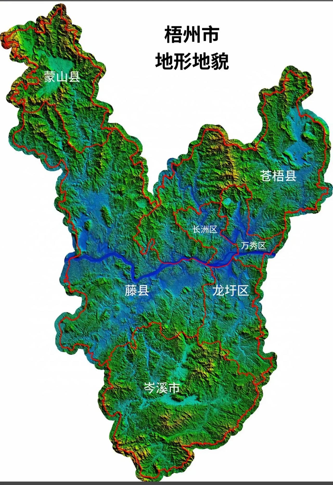 公安县地形地图图片