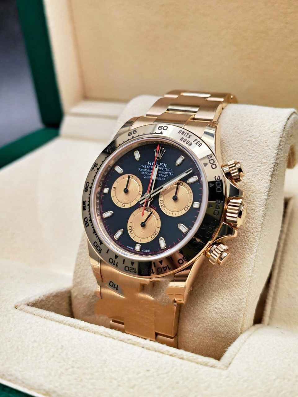 劳力士全金迪通拿 小怪兽 劳力士116508-0009全金保罗纽曼/小怪兽 国