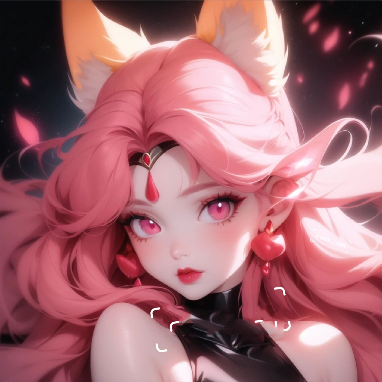 96旧漫头像丨妲己九尾狐 应粉丝宝宝要求,融了一下旧漫风的loar