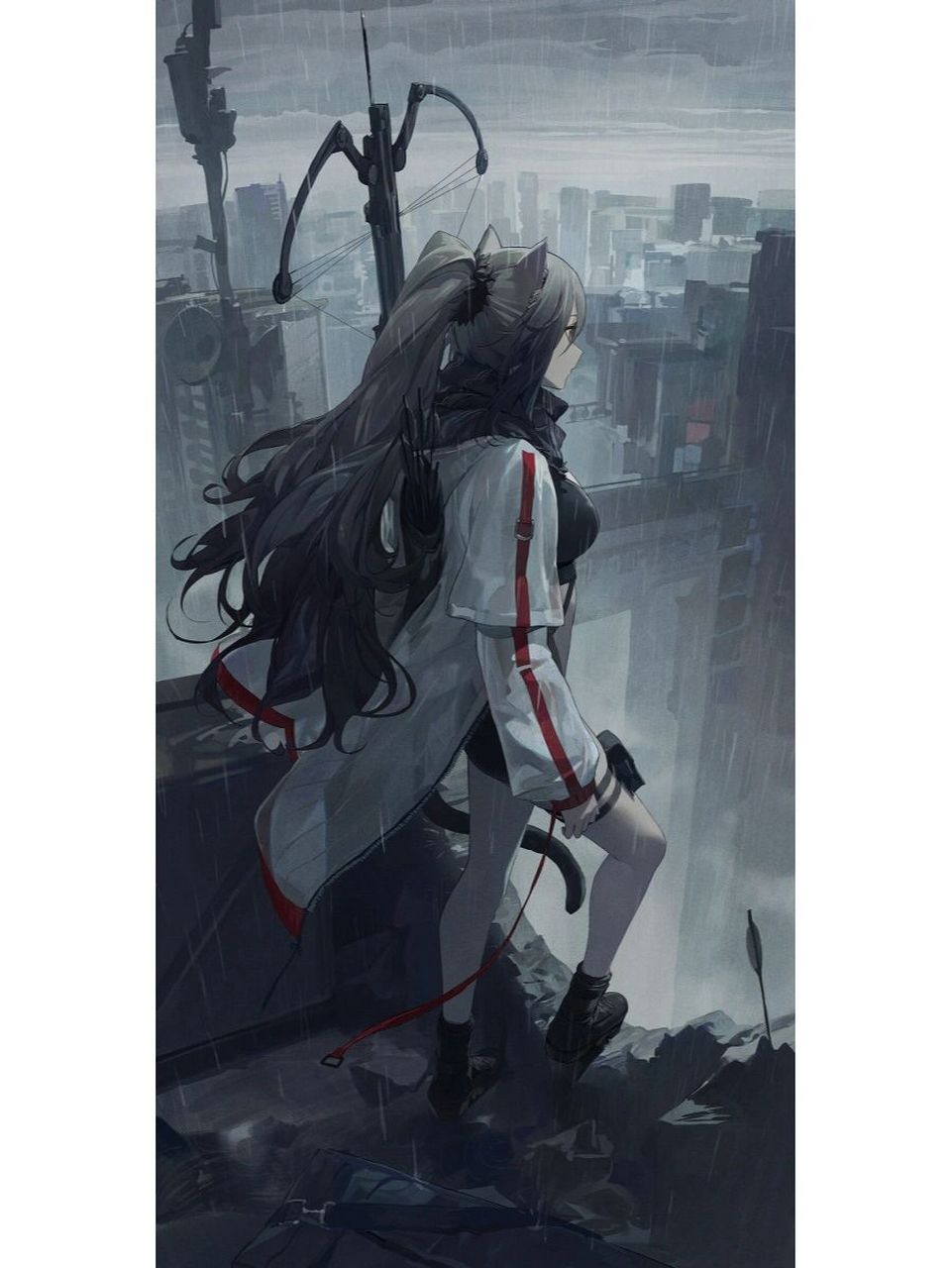 二次元美图|《明日方舟》干员黑