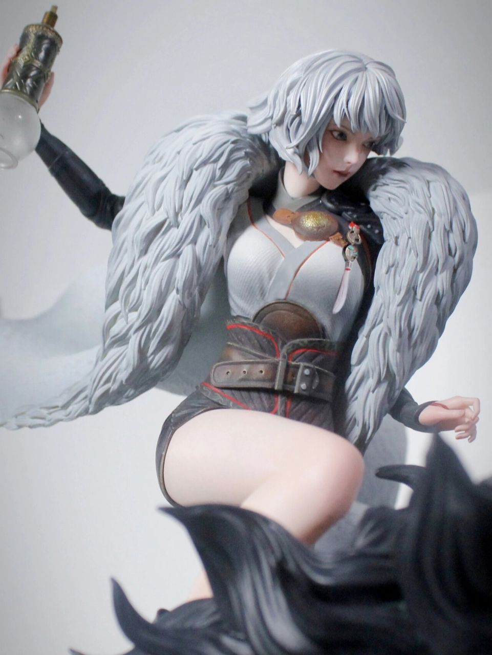 模坑正版手办·赤炎纪《灵笼》白月魁vs马克 "一切众生 本来而有 圆满