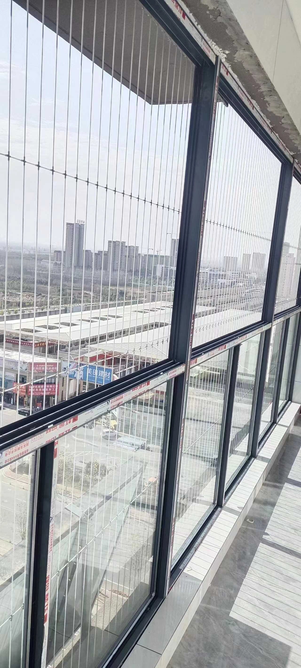 东莞市阳台隐形防护网防盗网安全网钢丝高空