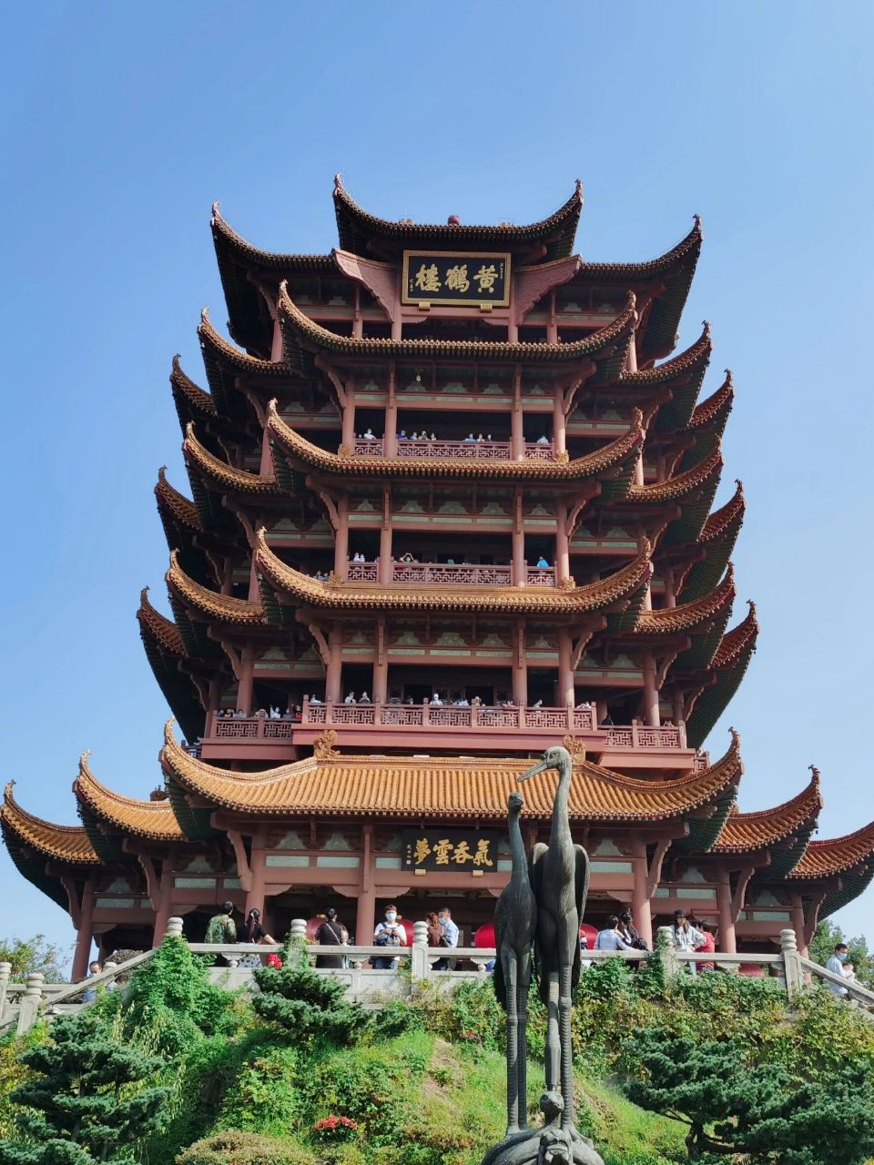 武汉黄鹤楼打卡攻略 94景点介绍 黄鹤楼始建于三国时期,至今已有