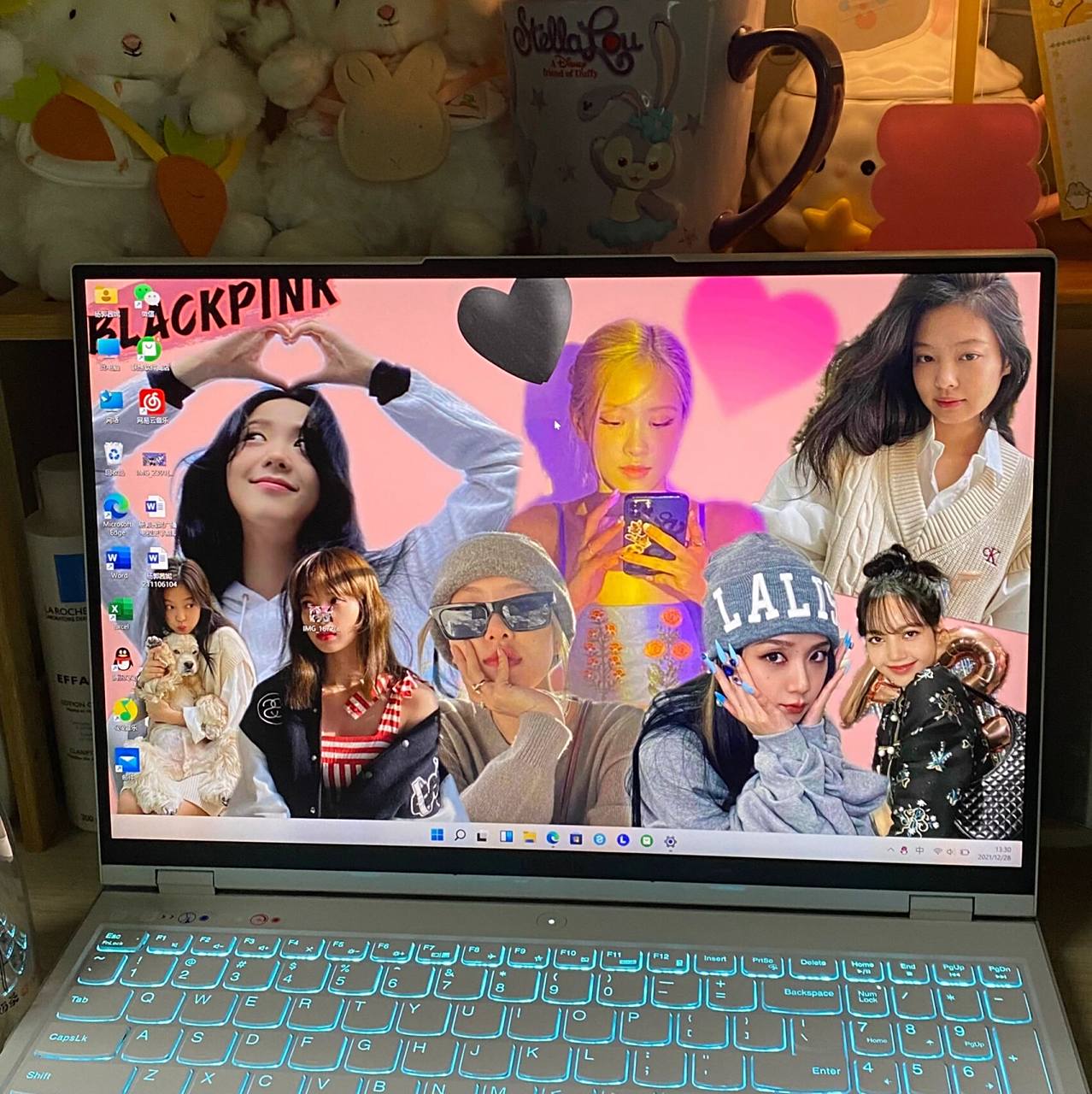 联想拯救者r9000p键盘加这个壁纸太美了太美了配上我的儿儿 更美咯