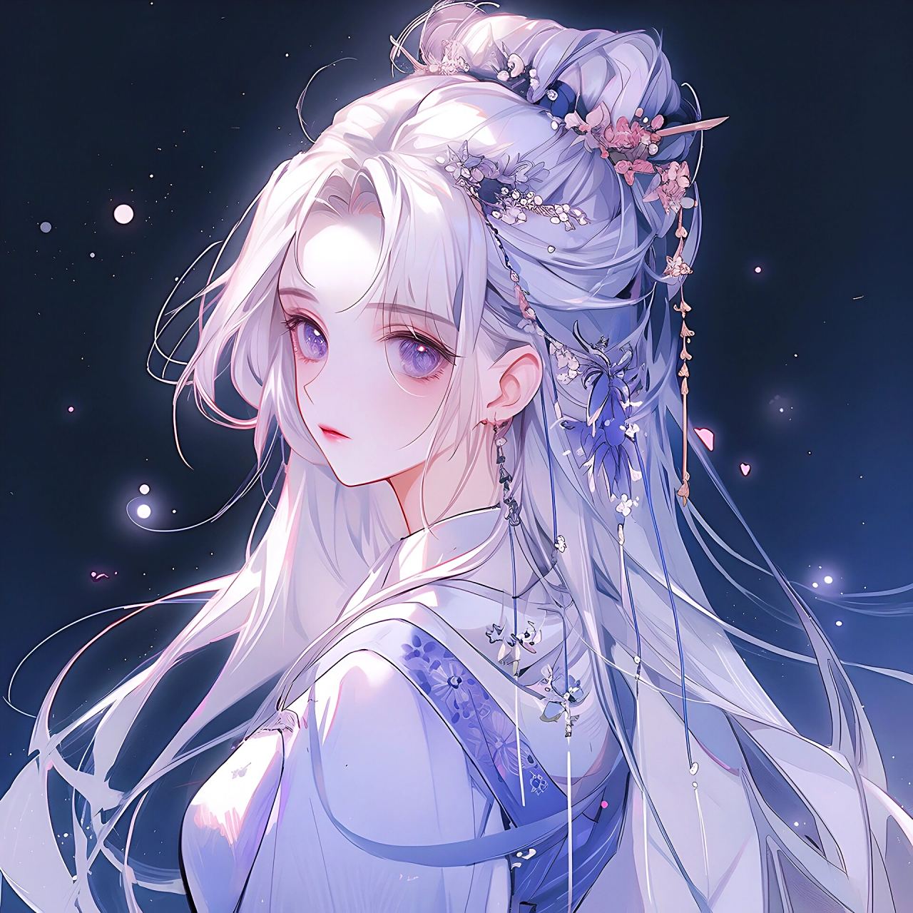 紫色,高雅,着实好看!▏古风女生头像