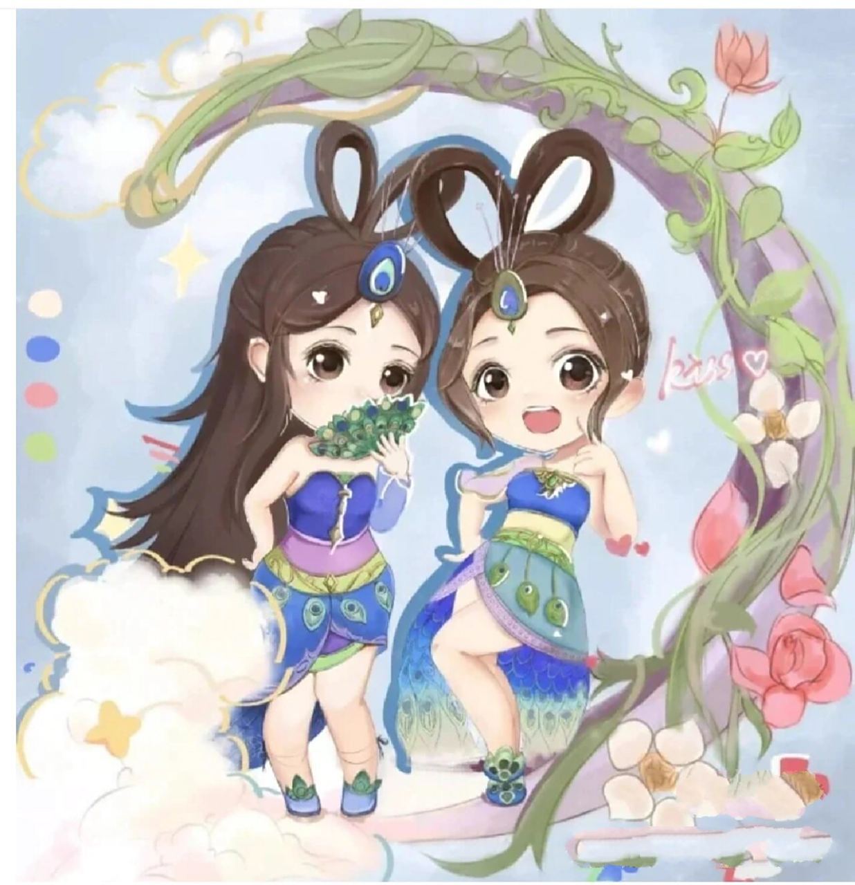 叶罗丽萌萌可爱头像来了 !