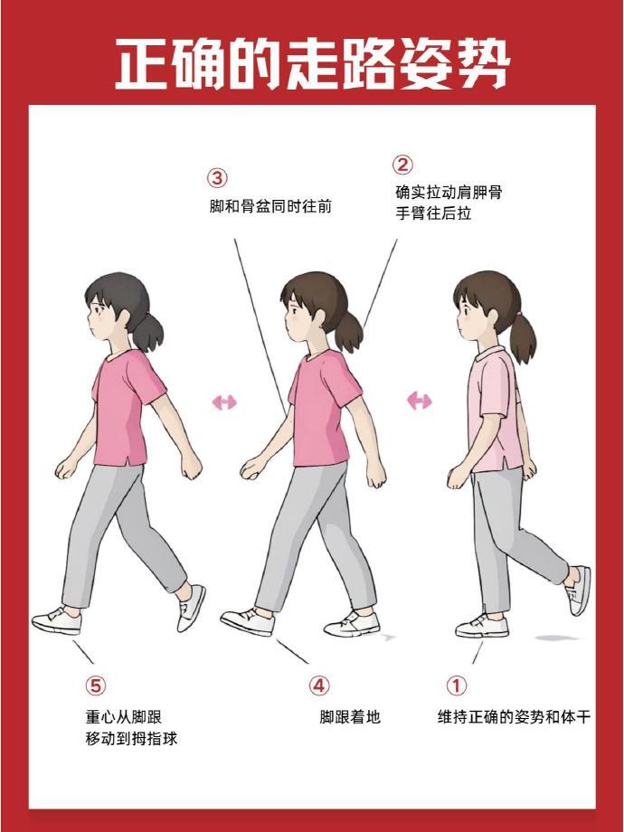 别让走路"伤"了你!科学步态养出挺拔身姿