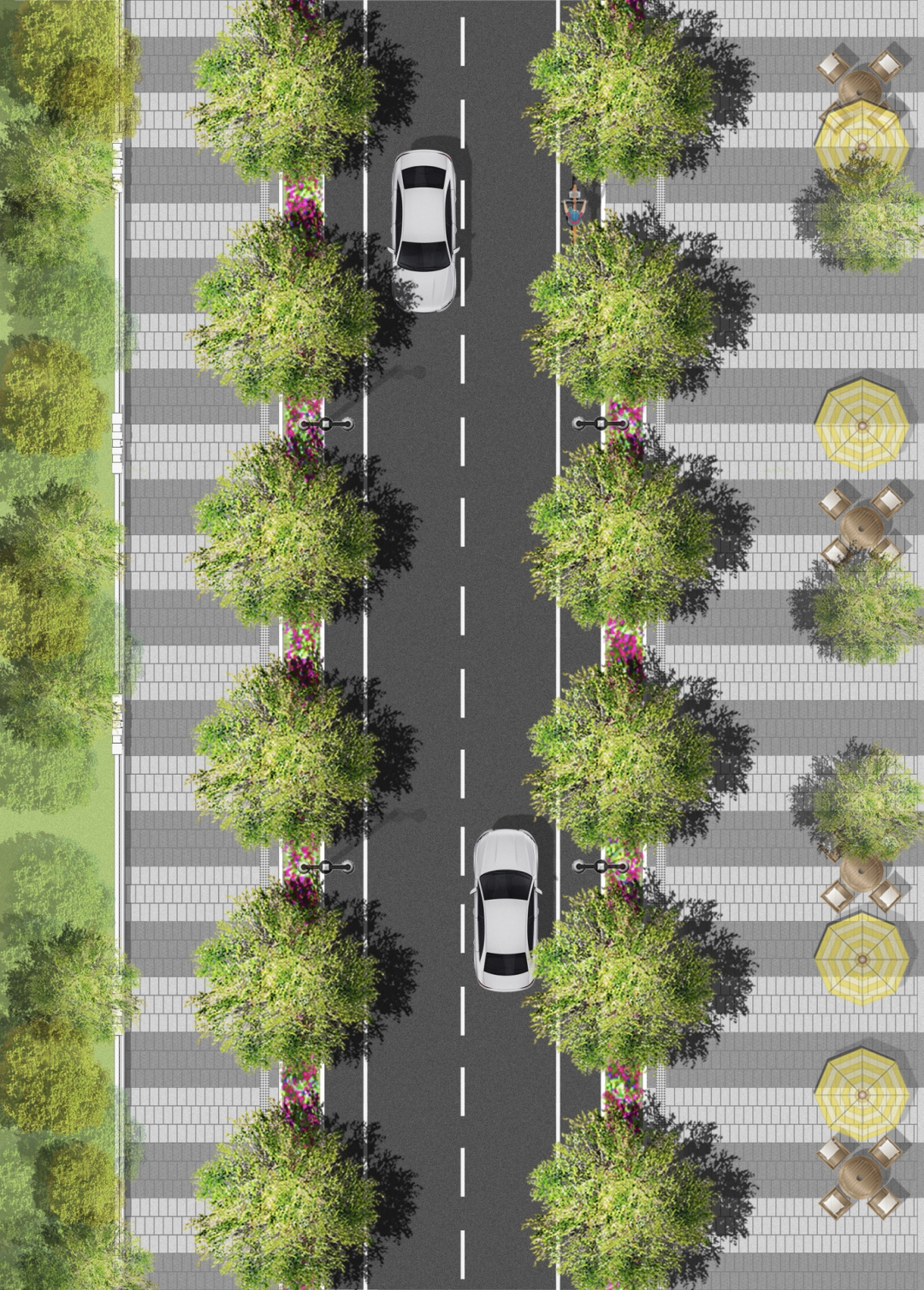 市政道路设计—psd平面图