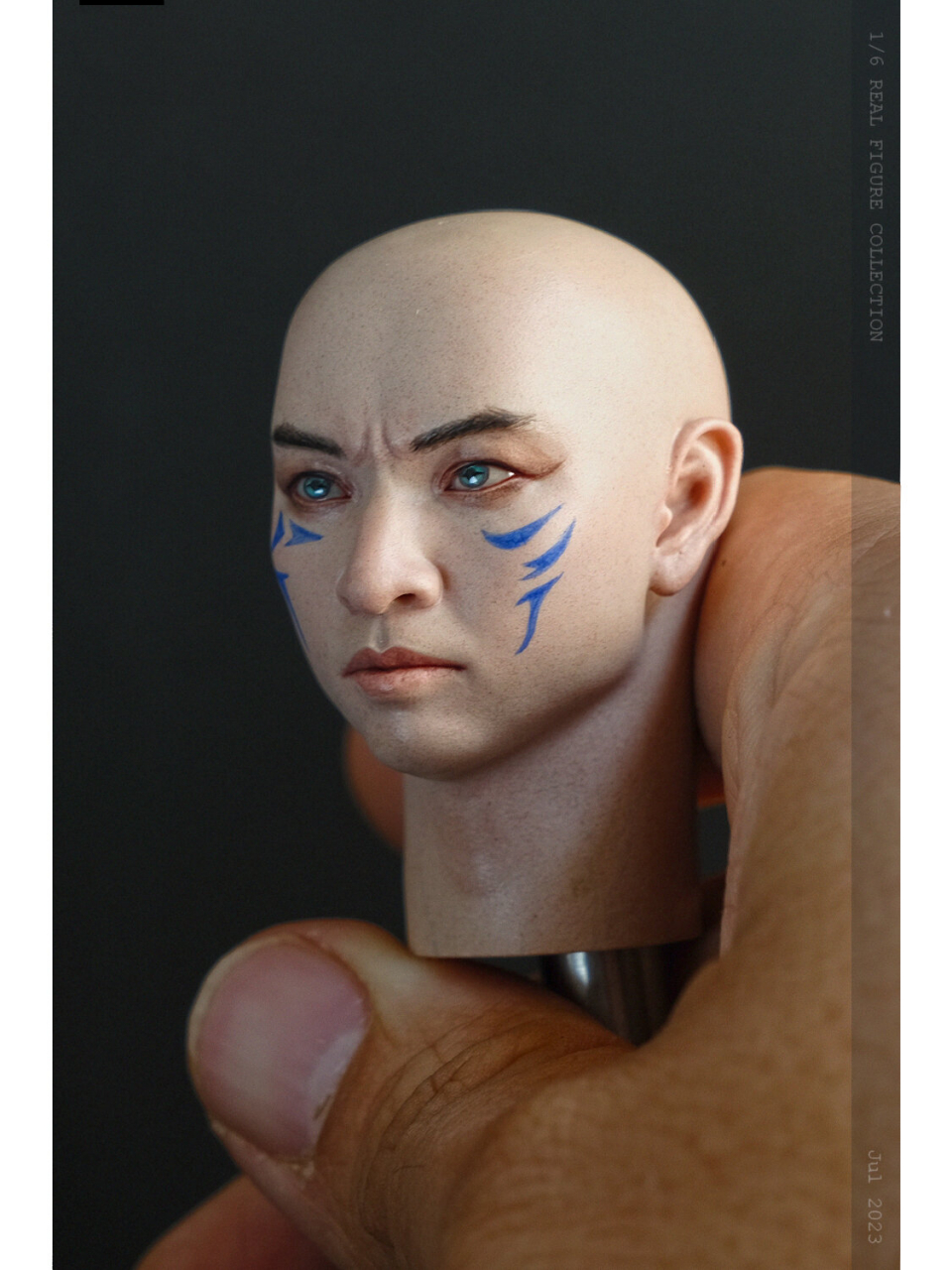 尹天照1/6头雕白模定制版涂装分享