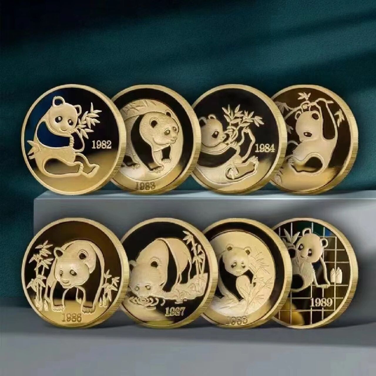 开始预订|中国熊猫金币发行40周年纪念章  详细看图片资料,正品保证